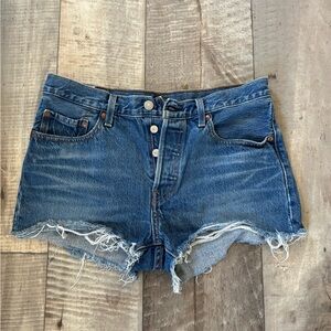Levi's Classic Blue Jean Shorts
